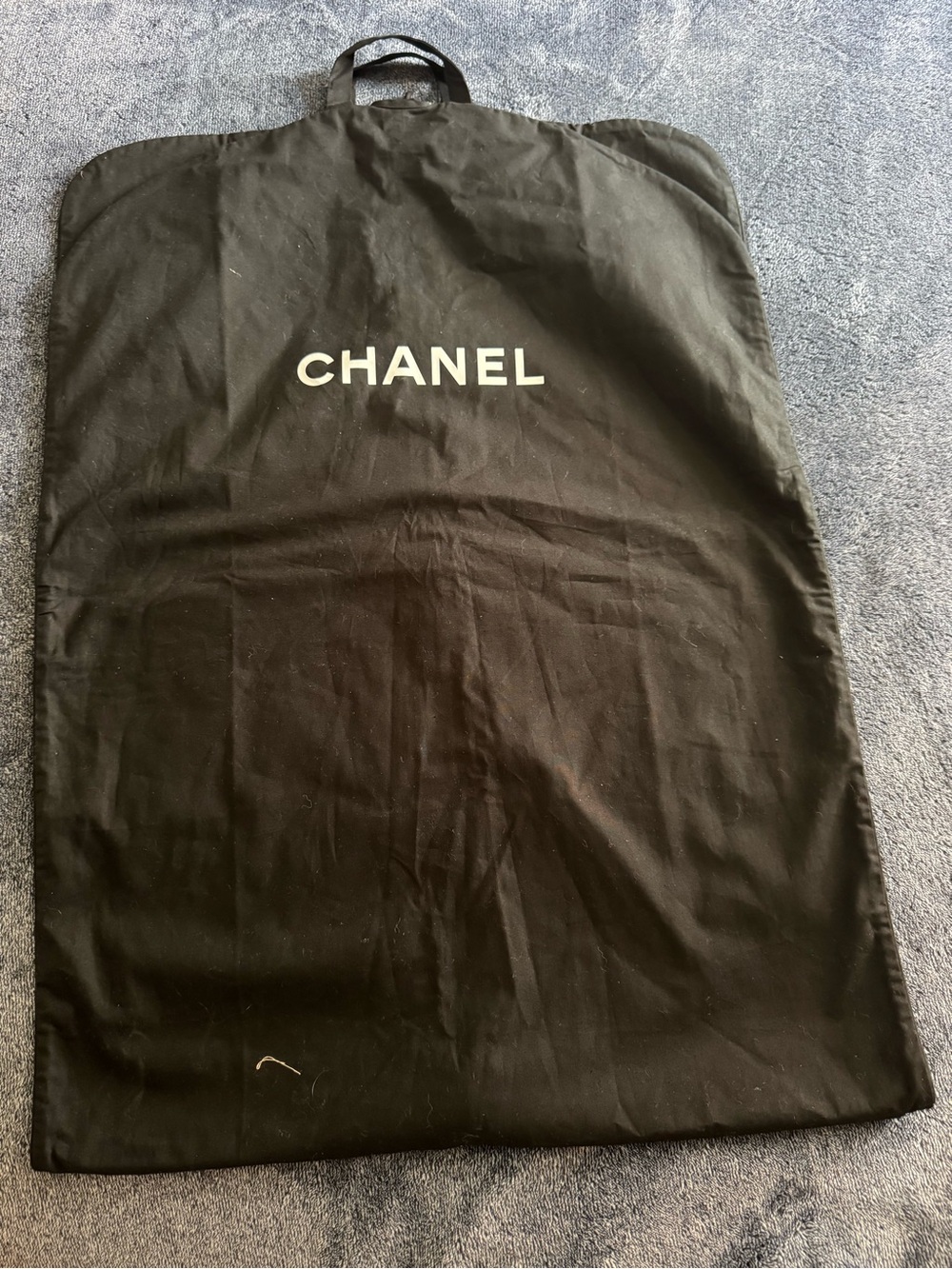 CHANEL Black Men’s Garment Travel Bag with White Logo - Picture 10 of 10